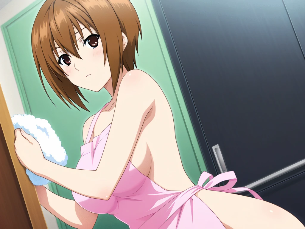 ichijo, 1 chica, solo,, solo con tetas grandes y en bikini trasparente (The transparent bikini fits perfectly and you can see her tits and vagina and she is touching her tits and has an excited face.) ((Ella touching her tits with an excited face))( bikini de hilo)