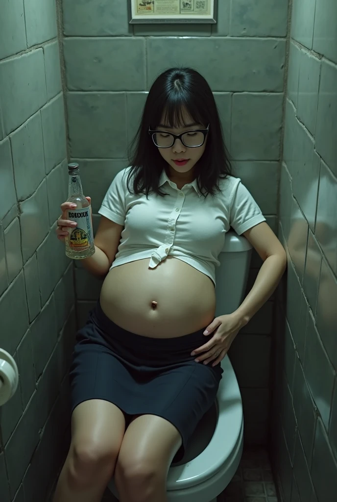 Pregnant Japanese cheerleader gives birth in toilet