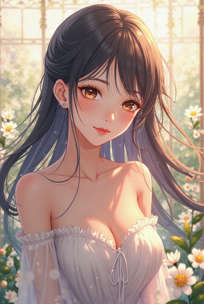 {{{{{3,318 trillion pixels high resolution, nsfw, Realistic scenery and lovely Japanese girl who is moaning madly in a Cylindrical crystal soda flower herbarium filled with female hormones oil and soaking her, thicken the lips look pretty, Boobs are fluffy and bouncy, Tits that get rounder bigger her deep tight cleavage}}}}}, {{{{{Erotic-romantic in which her budding sexual desire is amplified more and more with the emotional drift of youth, detail of The panting face of a neat and cheerful girl loved by everyone, Her romantic deep panting depicted in detail}}}}},{{{{{she is soaking inside the Cylindrical crystal soda flower herbarium filled with female hormones cause the innocent girl to flush her face remains a girl only her body changes rapidly Her tits swell and she leans forward unable to support her own tits as her cute T-shirt encircles and forms two beautiful I-cup mounds, It's too cute and innocent to see her go into her own world nipples out mouth open panting, she is in magical in a Cylindrical crystal soda flower herbarium filled with female hormones, All the sexiness that's amplified inside her makes her gasp, her beautiful slender underbust, slender curvy cute waistline, an lewd fetish for lips and necks and waistlines, her clearer nip line from underbust to hips, gloomy straight wig, thick vivid lips}}}}},{{Extremely detailed}}, {{{{{Heroine girl with a pure and innocent aura has an overly sensitive, sexually unused body}}}}}
