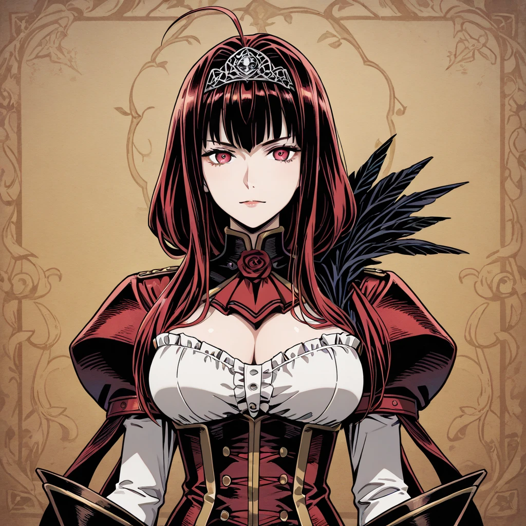 (Meisterwerk, top quality, Best quality, Offizielle Kunst, beautiful and aesthetic:1.2), (1 girl:1.3), ((sharp facial features, Scharfe Funktionen, Restriktive Merkmale)), ((Blaue Augen)), busty brunette paladin knight girl, extrem detailliert, portrait, Betrachter betrachten, Allein, (Full body:0.6), detailed Hintergrund, Full bodyaufnahme, (warmes Bergwiesenthema:1.1), heiliger Ritter, (nun), Scharlatan, Grinsen, geheimnisvoll, in den Bergen schwanken, armor, poliertes Metall, Goldbesatz, lange Stiefel, white colored fabric, Beckenvorhang, robe, helles Leder, ((((nun, greatsword, Corona, heilige Aura, heavy armor, armored, Lange Beine, Beckenvorhang, tinted, muscular)))), Schlanke Taille, slim hips, Lange Beine, mittelalterlich (Mountain outside:1.1) Hintergrund, dark geheimnisvoll lighting, Schatten, magical atmosphere, dutch angle