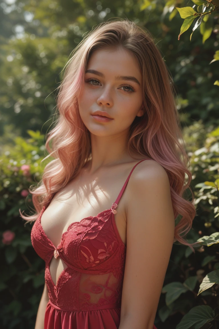 8k, Fotos RAW, of the highest quality, Obras maestras: 1.2)、((un collar、Red Lingeri、Floral lingerie、erotic underwear、Lingerie is see-through:1.2、Luxury lingerie、toenail、Correa de hombro sin sujetador:1.2、Standing、andar desgarbado、Toca tu pecho con ambas manos)),((Angle from chest upwards:1.2)),1 personas、Super detailed, Super resolution, (realista, fotos reales: 1.37), Retratos, high-resolution RAW color photos, Fotos profesionales, Muy detallado y hermoso, Altamente detallado, Fondo de pantalla de imagen 8k, Detalles asombrosos, Scarlett Johansson  ohwx woman hermosa con cuerpo perfecto: 1.4、Delgado Grande: 1.2、Imagen de cuerpo completo, ((Color de cabello gris、Longhaire, Tetas colosales: 1.2)) 、(High Definition Breast、happy facial expression）、((Morning、centro、In front of the cafeteria:1.2、Trendy Cafe、sombrilla、mesa redonda、sit on a bench、eating a sandwich、soleado、Ha salido el sol、Las mujeres como protagonistas))、High-definition facial and skin texture、Un ojo detallado、二重まぶた、Pecho muy detallado y enfocado、Seduce others with your breasts:1.2、(Pechos reventados:1.2、Senos demasiado grandes:1.2、pechos grandes y llenos:1.2)、Erotic Appearance