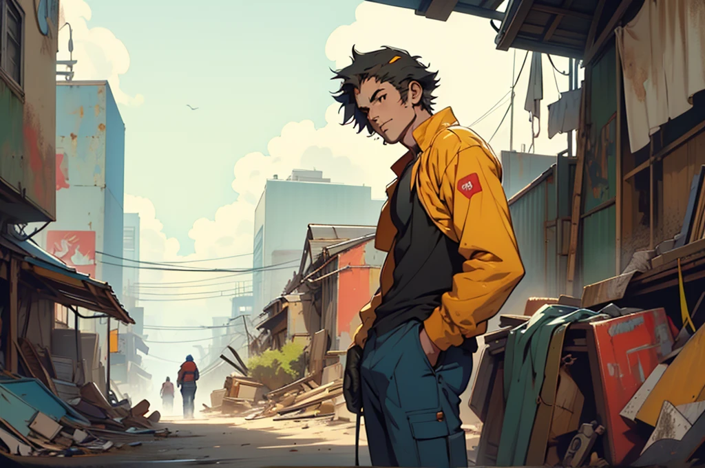 An 8K image of a stylish and eye-catching anime hero in a black and white filter, showing his actions to save the world, fighting villains and showing kindness. The image has perfect lighting and vibrant illustrations, with maximum quality and attention to detail of the hero's face and human features. The character is portrayed in a post-apocalyptic setting of destruction and terror, ensuring maximum realism and easy understanding of the character and his surroundings.
A visually stunning and highly detailed 8K image of a male anime hero, retratado em preto e branco com uma roupa distinta e atraente. The image captures the hero's sequential actions to save the world, fight villains and show kindness. The illustration displays creative, easy-to-understand representations of the character's face and human traits, in a realistic and apocalyptic scenario of destruction and terror.
A high-quality black and white image with 8K resolution, showing a charismatic and stylish male anime hero. The image captures the hero's sequential acts to save the world, waging epic battles against villains and demonstrating kindness. Illustrations prioritize creativity and clarity, allowing easy understanding of the character and his surroundings. The hero is depicted in an eye-catching outfit, Set in a post-apocalyptic landscape of destruction and terror, with maximum realism and detail.
(2) Prompt revisado:
Create an 8K black and white image of a male anime hero that embodies style and charisma. The image should show the hero's sequential actions to save the world, fight villains and show kindness. Must feature vibrant illustrations with perfect lighting and maximum quality. The character's face and human features should be highly detailed and easily recognizable. The hero should be portrayed with a captivating and attractive outfit. The surroundings should represent a post-apocalyptic end-of-the-world scene