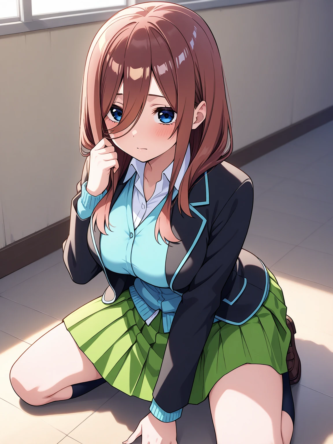 Una imagen de dibujos animados de una mujer con el pelo rojo y una camisa blanca, seductora chica de anime, Chica anime, Una chica de anime, Marin Kitagawa Fanart, Atractiva chica de anime, (Chica anime), Arte de anime limpio y detallado, Chica bonita de anime, Mejor chica del anime, Anime visual de una chica linda, hermosa chica de anime, Anime Waifu, Chicas de anime, biomechanical oppai