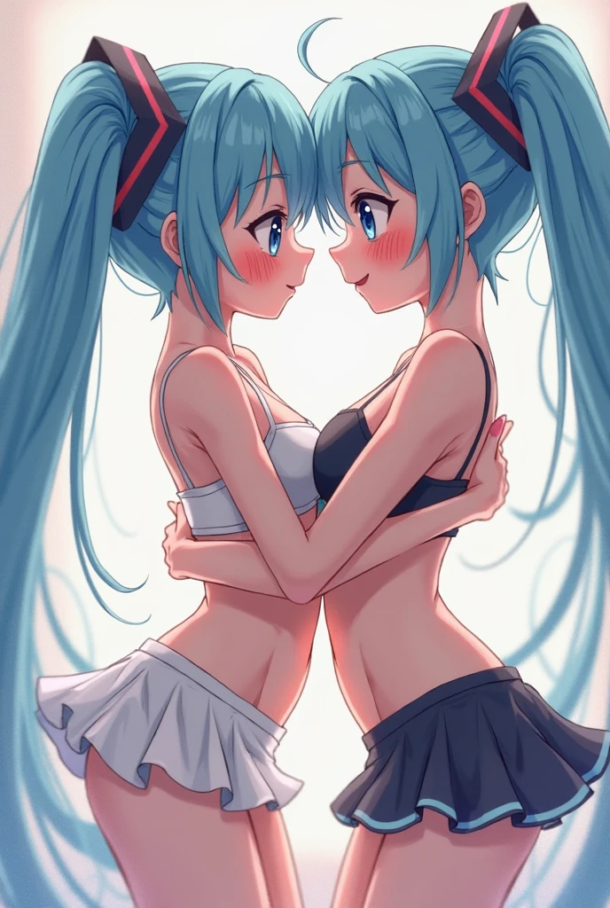 GIVING VIEWERS COCK HANDJOB, pov, handjob, goodhands, (masterpiece, best quality, 8k wallpaper:1.2 ), ultra detailed, absurdres, highres, 2girls, long blue-green twintail hair, (hatsune miku:1.3), short legs, short arms, petit, being stumpy, (bend over forwards deeply from side view, ((1girl)), (flat chest), (standing, in beach side:1.1), (((glossy slippy smooth texture {blue|black} one-piece japanese school swimsuit:1.3))), flat chest, ((merciful motherfood facial expression)), (((Proudly showing flat chest:1.3, clavicle focus))), (looking at viewer), upper body, close up flat chest, too sweaty body, silky skin, beautiful eyes, long hair flowing with the wind, beautiful smile line, flat chest, big blue eyes, shiny hair, beautiful detailed eyes, beautiful detailed skin, beautiful detailed clothes, Bend sideways, one hand on hip, one hand on viewers cock, head tilt:1.2, troubled eyebrows, framed double breasts, under bust, too wet skin, too wet clothes, glossy skin, glossy clothes, skindentation, skin tight, ((cum all over)), pov