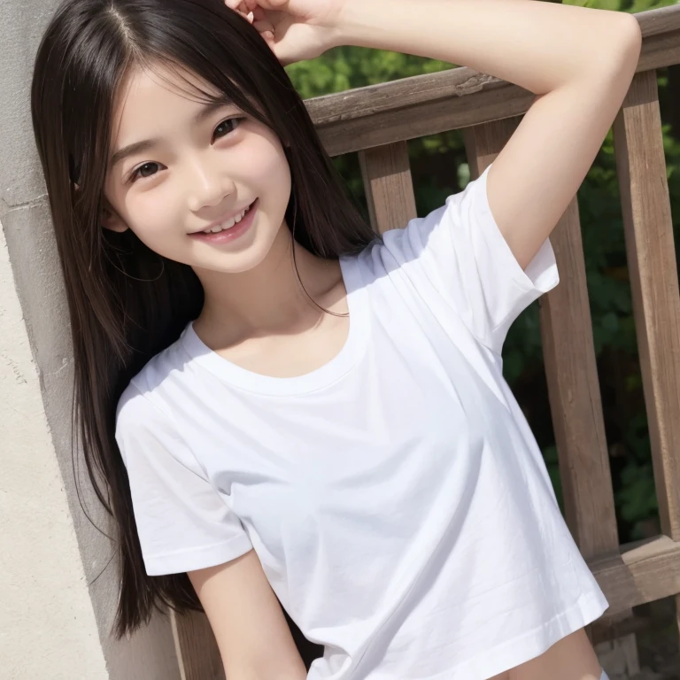 Japanese female, a lot of details, (underweight), 30 years old, detailed black hair, beautiful detailed hair, super fucking beautiful, delicate beautiful face, complex details beautiful and delicate eyes, perfect hands, (flat chest best quality:1.5), perfect and delicate limbs, detailed skin, best quality, ultra-detailed,(cheerful grin:1.5),(extreme long shot),
(stand in front of an off-road vehicle), full body, Personage as the main perspective, standing, very long hair, (short sleeves), (jeans), (leopard print cloth), (white Clothes), sunlight, grassland,