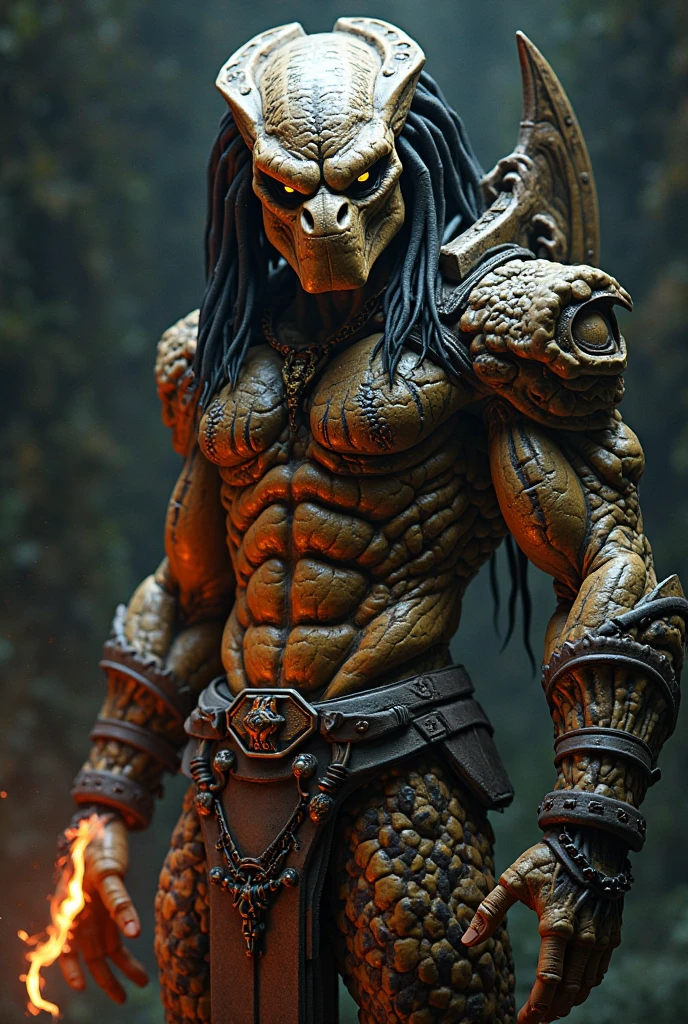 Female Yautja (the alien from the movie PREDATOR)))) here seductively showing her beautiful body on the beach and on the hunt, perfect cleavage, the camera hyper realistic, (((Huge DDDD PERKY tits:1.0))) extremely detailed, extremely detailed face and eyes, detailed skin texture, (best quality,4k,8k,highres,masterpiece:1.2),ultra-detailed,(realistic,photorealistic,photo-realistic:1.37),HDR,UHD,studio lighting,ultra-fine painting,sharp focus,physically-based rendering,extreme detail description,professional,vivid colors,bokeh,fantasy,concept art,dynamic pose,muscular arms,strong legs,perfect shapely ass,high fantasy armor,large breasts,slender curvy body,thin waist,extremely detailed facial features,piercing eyes