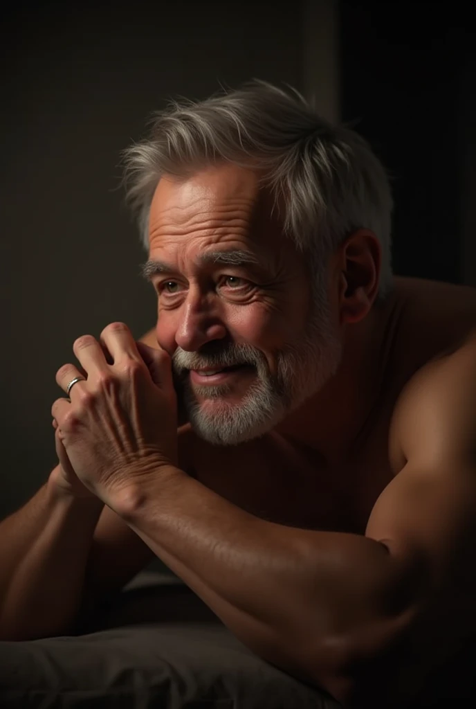 Boob suck by old man