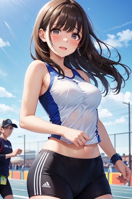 often play sports,I can see your stomach,
