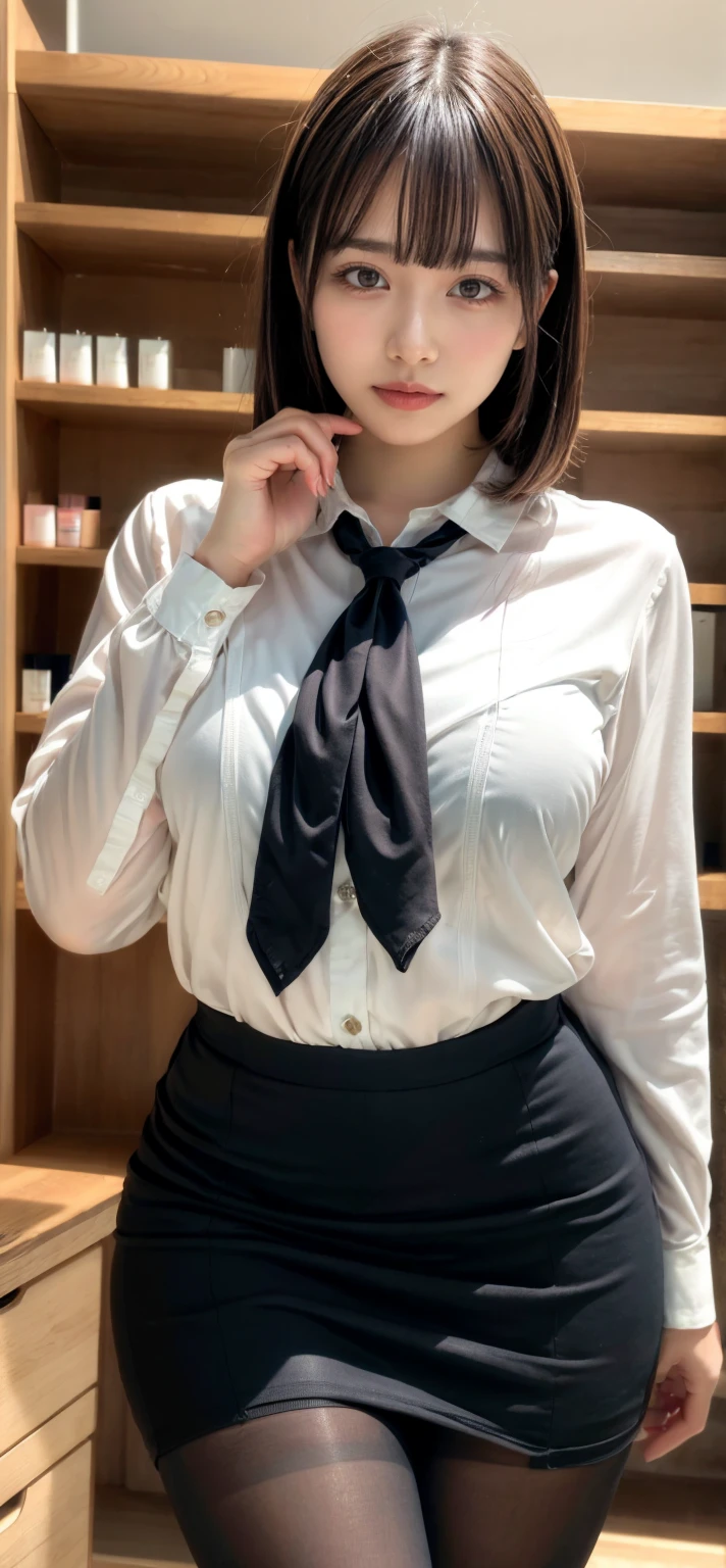 (high school girl uniform),(random porn pose),(Thin type:1.8),(big breasts),(random hairstyle),(Highest image quality,(8k),ultra-realistic,best quality, high quality, high definition, high quality texture,high detail,beautiful detailed,fine detailed,extremely detailed cg,detailed texture,a realistic representation of the face,masterpiece,Sense of presence)