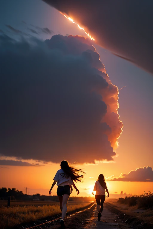With the worst of the storm behind them, the people look towards the horizon with renewed determination. Though the road ahead may be long and uncertain, they walk it together, guided by the light of hope and the promise of a better world. For in their hearts burns the flame of resilience, a fire that cannot be extinguished.