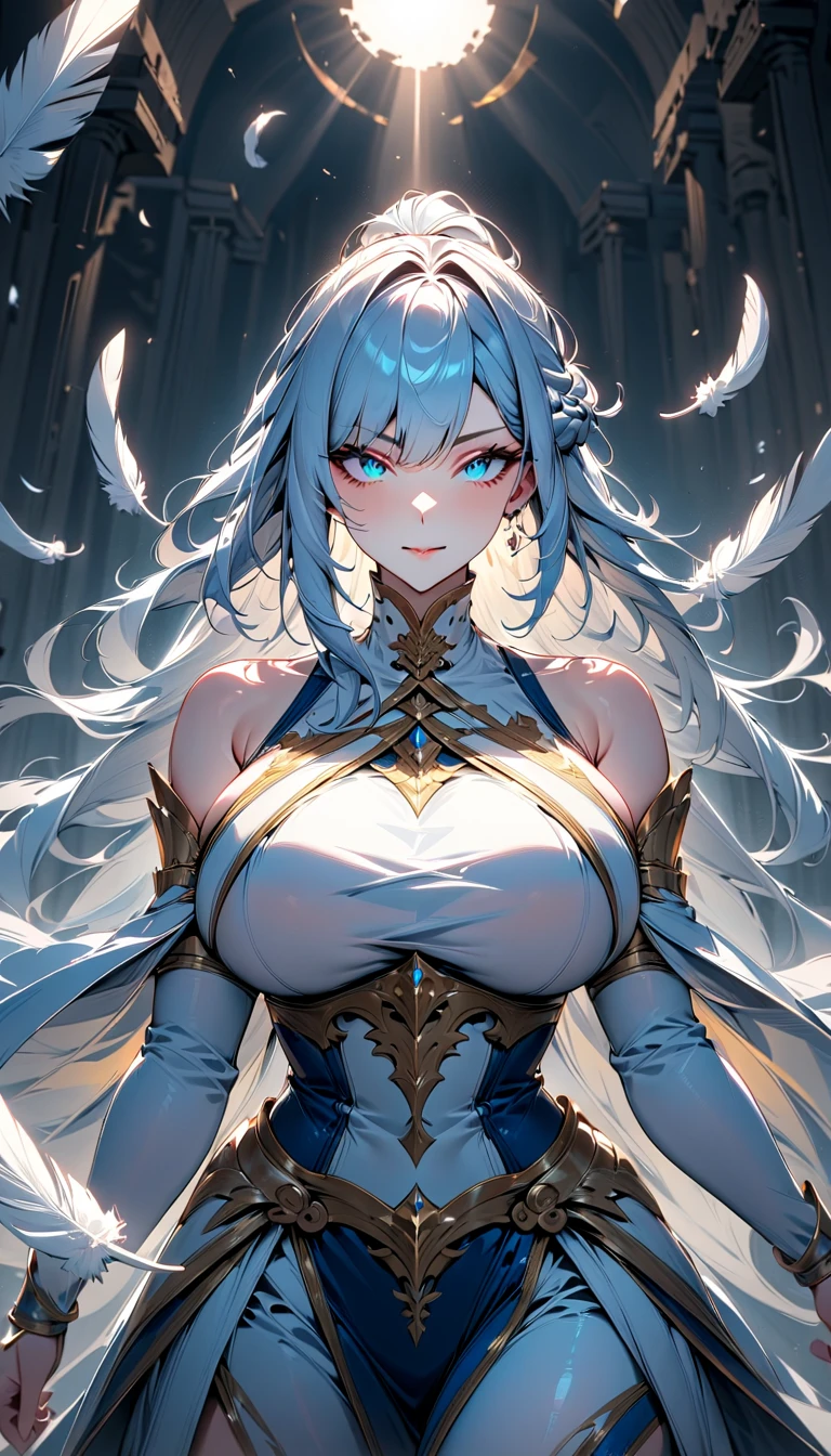 anime girl with blue hair and cat ears in a city, extremely detailed artgerm, portrait knights of zodiac girl, ! dream artgerm, seductive anime girl, knights of zodiac girl, artgerm on artstation pixiv, trending on artstation pixiv, anime goddess, 8k high quality detailed art, style artgerm