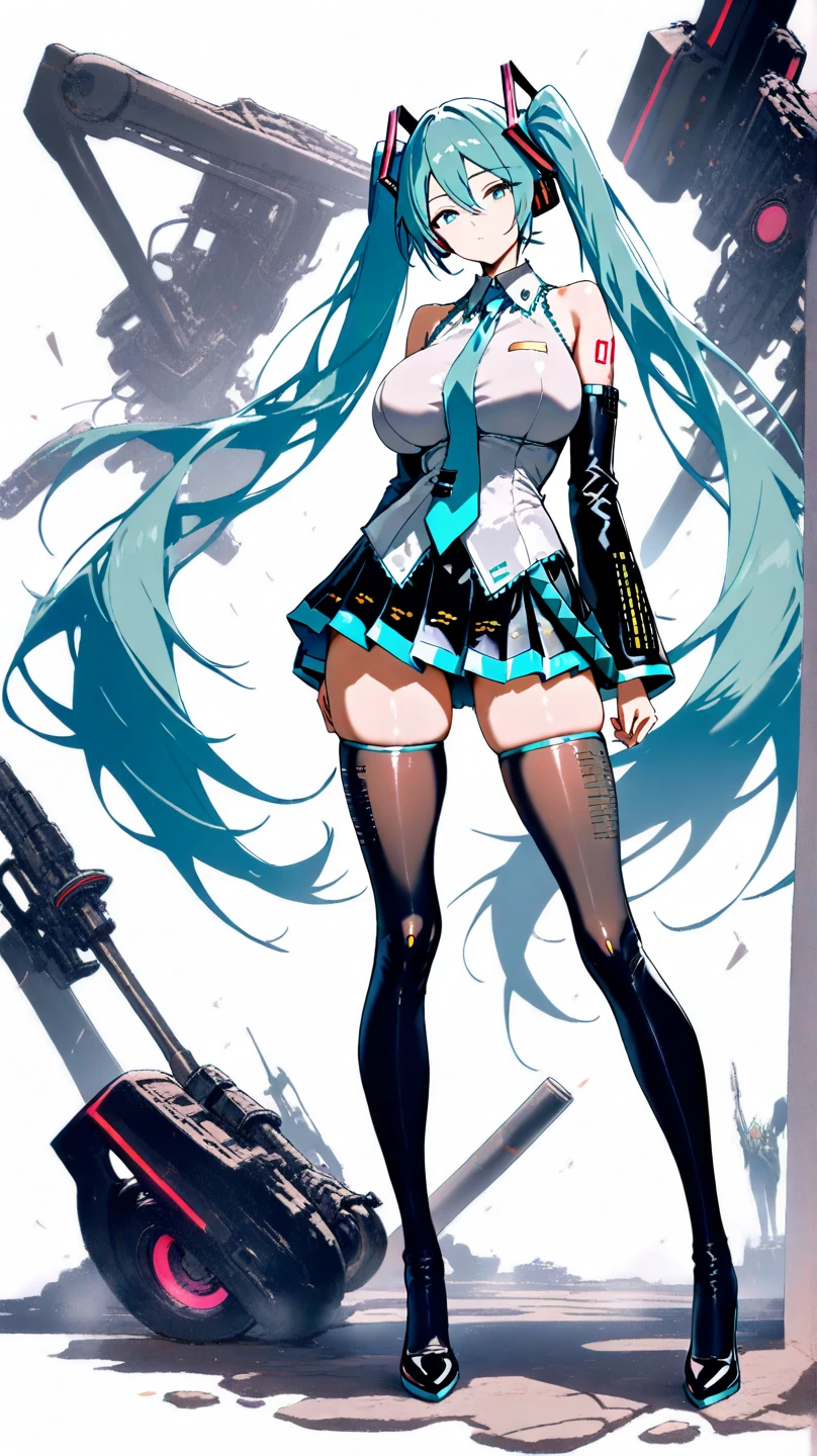 (1 Girl),(high quality), (High resolution), (Very detailed), (8k),(Demolition paperback correct)、Urusei Yatsura、Ram-chan、((Sexy Lingerie))、Wearing a blazer、((Focus on the whole body))、Nipple Shape、((Black knee-high stockings))、Hair messed up by the strong wind、Neutral White Lighting,Sexy pose、