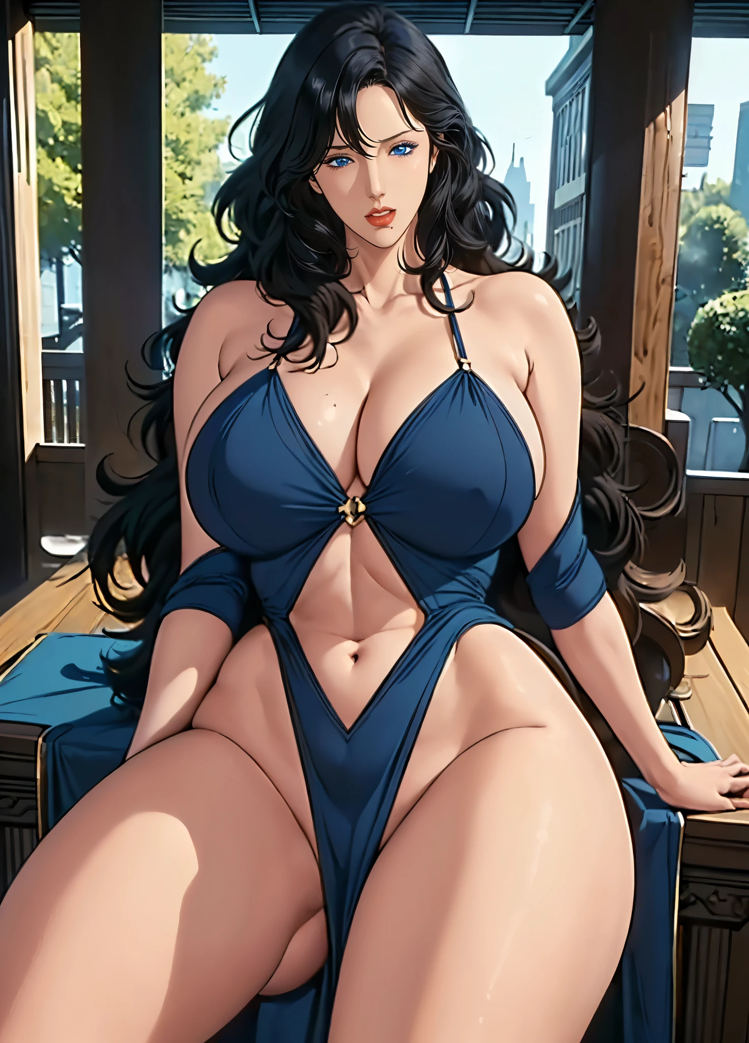 3dg style, masterpiece, first quality, best quality, Jennifer Connelly, sexy with ((((((( huge breasts 900000000 ))))))) looking at viewer wearing stylish underwear, extra long hair, eyes, super defined , with great detail, enormous well-defined musculature, large muscles, in arms, legs, shoulders and back, in the background of an elegant room, modeling in front of a mirror, in half light, high definition in the features of the face, eyes, lips and nose. , image ((4k))