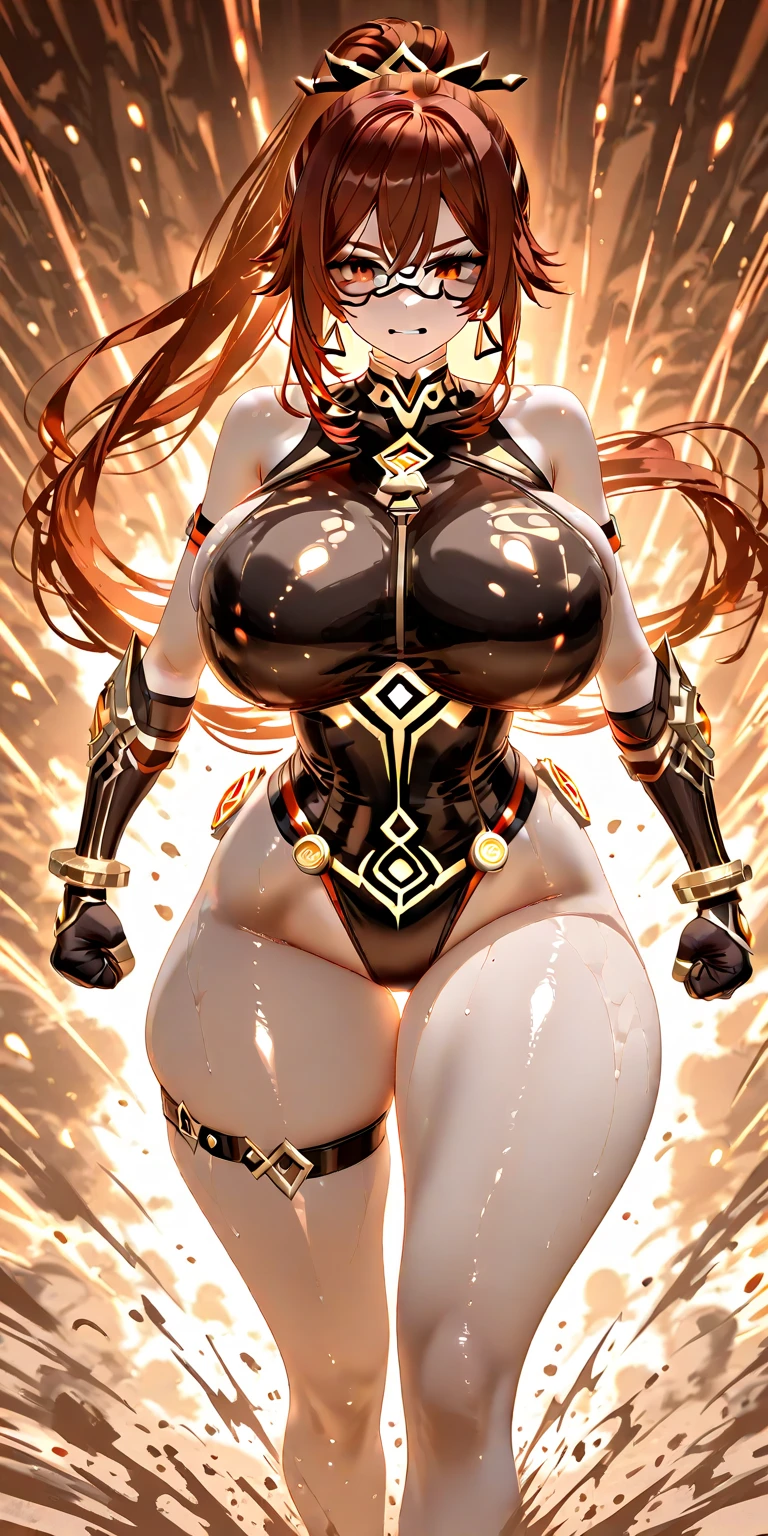 beautiful lady, Alphonse Mucha's style, light reflections, voluminetric lighting,sexy big breasts exposed，1female，36 years old，Huge breasts， 独奏， wonder women， wearing a tuxedo，  She has long flowing hair， Bare genitalia， standing on your feet，Bigchest，Wet straight hair，Sweat profusely，drenched all over the body，frontage， hair straight， mostly cloudy sky，（（（tmasterpiece），（Very detailed CG unity 8K wallpaper），best qualtiy，cinmatic lighting，detailed back ground，beatiful detailed eyes，Bright pupils，（Very fine and beautiful），（Beautiful and detailed eye description），ultra - detailed，tmasterpiece，）），facing at camera，A high resolution，ultra - detailed），beautifullegs，Very long hair，legs are open，Emotive expressions，Smile，Open-mouthed，Flushed complexion，Chest sagging，，Camel toes，with no underpants，extremely large bosom，Extremely colorful，Most detailed，fully body photo，The face is well lit