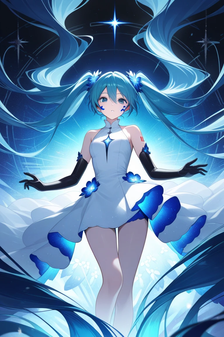Gorgeous image quality, 8 k, high quality, masterpiece:1.2), ((masterpiece)), (high detail, high quality, Best Image Quality), solo, 1 girl, Konosuba ,aqua, blue hair, Blue eyes,art style by sciamano240, tight suit, latex suit, translucent clothing, bare hands, bare legs, I&#39;m standing, huge breasts, middle thighs, room,sex from behind