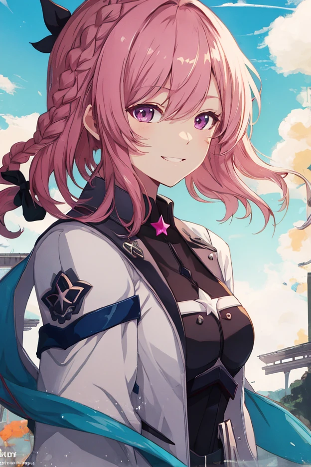 (extremely detailed CG unity 8k wallpaper),(masterpiece), (best quality), (ultra-detailed), (best illustration),(best shadow), (sharp eyeliner, eyeshadow, detailed eyes:1.1), clear blue sky, outside, clouds
,BREAK
(MaiNC:1.1), shy smile
<lora:MaiNC:.8>