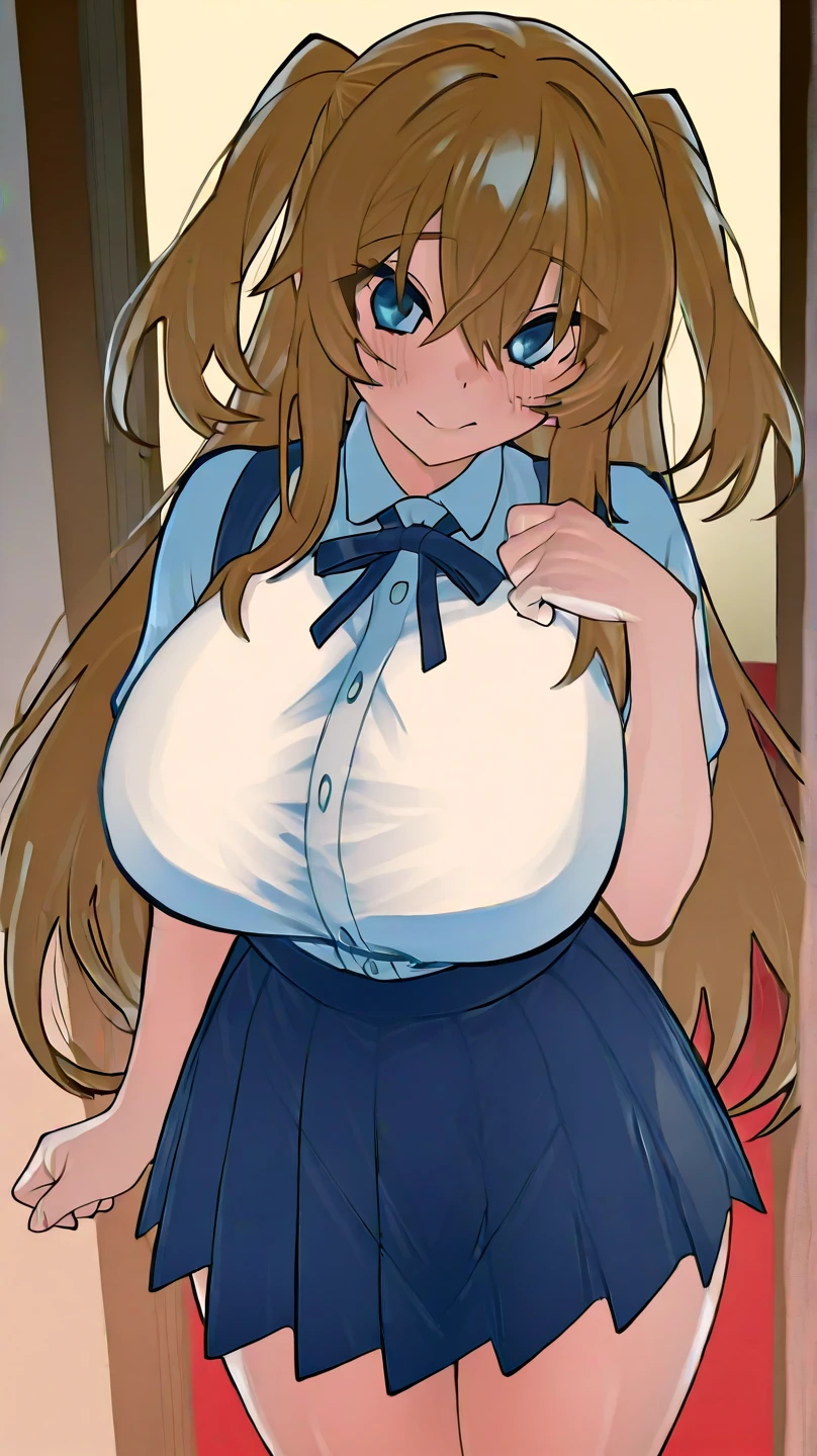beautiful girl、Big Breasts、Swim topless、Pants color: black、Long Hair、Japanese、Full Body Shot、anime、Follow the steps in the image、The background is school&#39;Pool at night.Exposing breasts