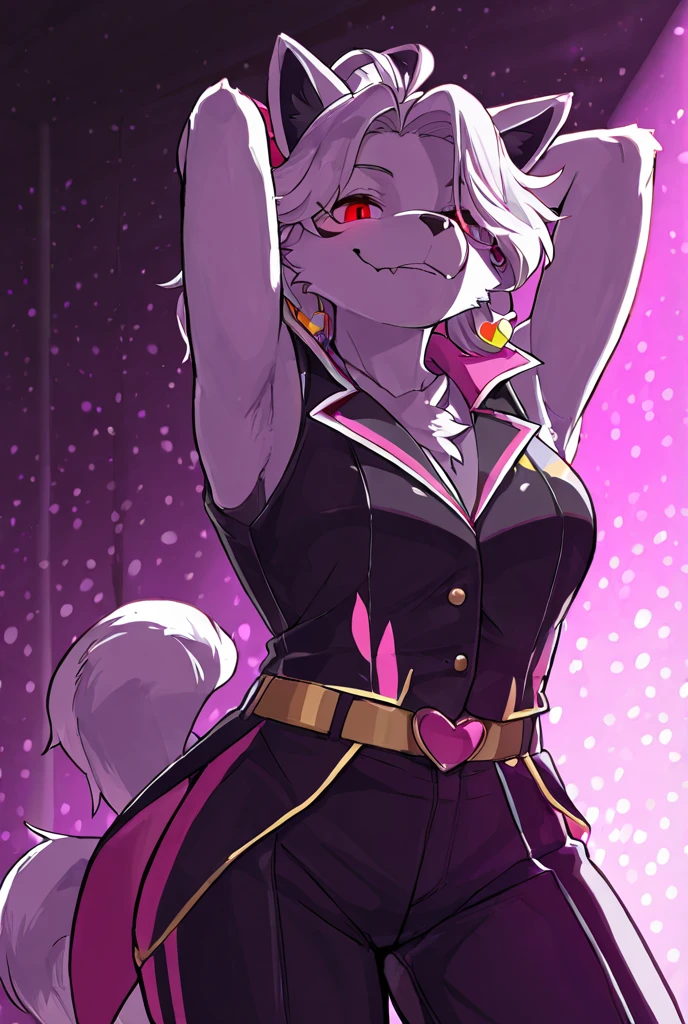 anime - style image of a woman in a black dress with purple hair, thicc, commission for high res, oc commission, succubus in tight short dress, (nsfw) not safe for work, she has a jiggly belly, realistic shaded, fullbody commission for, loish and wlop, nsfw version, thick black lineart, pov art