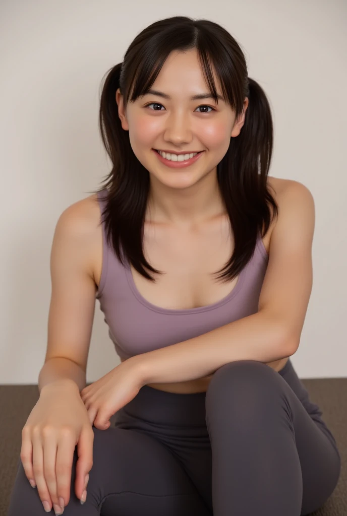 48 years old D cup saggy breasts woman A kind smile Big eyes Front teeth Japanese classmate High resolution, Highest quality, super high quality, Ultra-detailed, Cinematic lighting、On the street、Sweaty、Sweat、Black-haired、Idol girl singing on the bandstand、Big smile、sunny day、Spread your legs、Spread your legs、sunny day、Full nudity、huge 、Nipples、Browsing Caution、punk