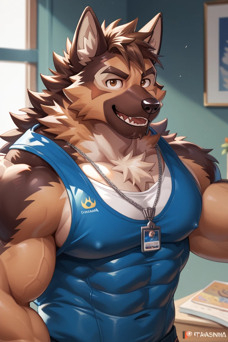 8k, (masterpiece), (best quality), (extremely detailed illustration), (by artist zcik), (solo, muscular anthro, bara, manly), (armpit hair, big veiny biceps, flexing biceps), (huge muscles, wearing a tight shirt, hairy body), (erect penis, ejaculation), (chest hair), (soft lighting, detailed muscles, sharp shadows, digital flat colors, shaded), (detail rpg cg)