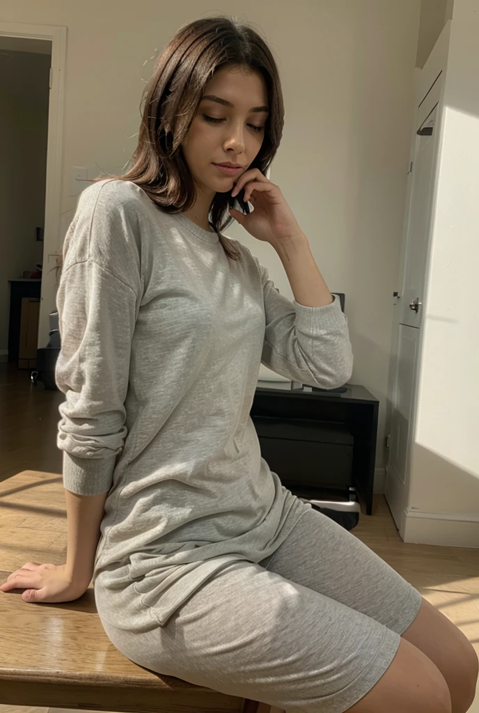 (Masterpiece)1.5 14 Years Old Girls, Beautifull Face, Beautifull Body, Long Leg, Long Hand, With Sweater pants, Quiet Face, Drinking Two Milk, Sit On toilet, With brown tight Sweater Clothes, Cute Face,stick out tongue while Sad
, Long Leg, Long Leg, Long Leg, Tongue, Open Leg, thin body, beatifull, Thin Leg, Beatifull face, Korean Face
