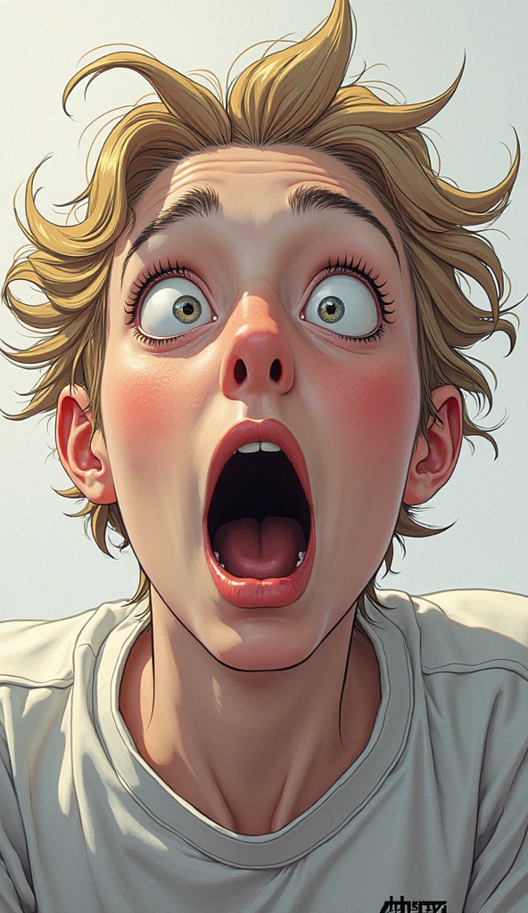 Face about to sneeze Sneezing face. Snotty nose. After sneezing, long snot hangs from the nose. Get sick. Cold. Allergy. Runny nose. Nasal mucus. Snot. wants to sneeze. need to sneeze. strong, desperate urge to sneeze. sneezes. sneezes. Splashes of snot fly to the sides. Snot flows from the nose