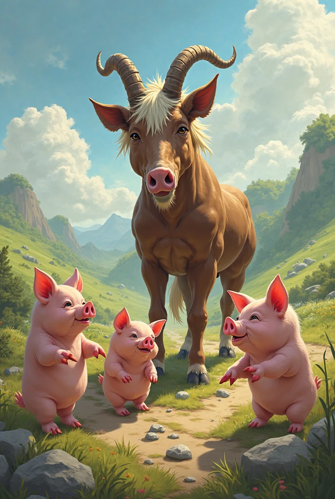score_9, score_8, score_7_up, farm, cattle yard, A luscious milkmaid has fun with her boyfriend on a farm, 1girl, 2boy, magnificent body, friendly sex, hugs his legs, 