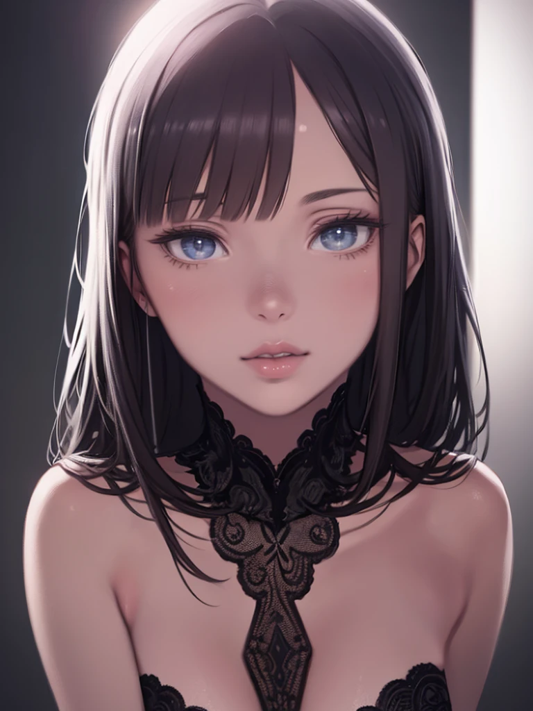 (realistic:1.4), (masterpiece, side light, exquisite beautiful eyes: 1.2), masterpiece*portrait, realistic, 3D face, glaring eyes, shiny hair, Glossy skin, alone, embarrassing, (abdomen),