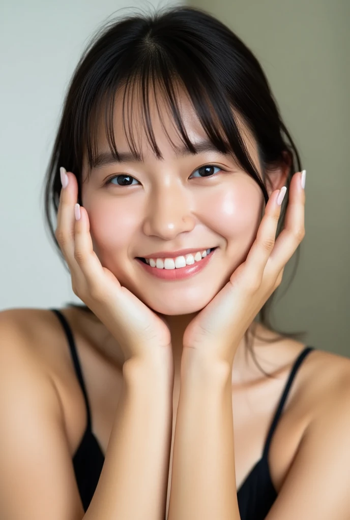 Extreme close-up portrait, beautiful girl with her love-struck - SeaArt AI