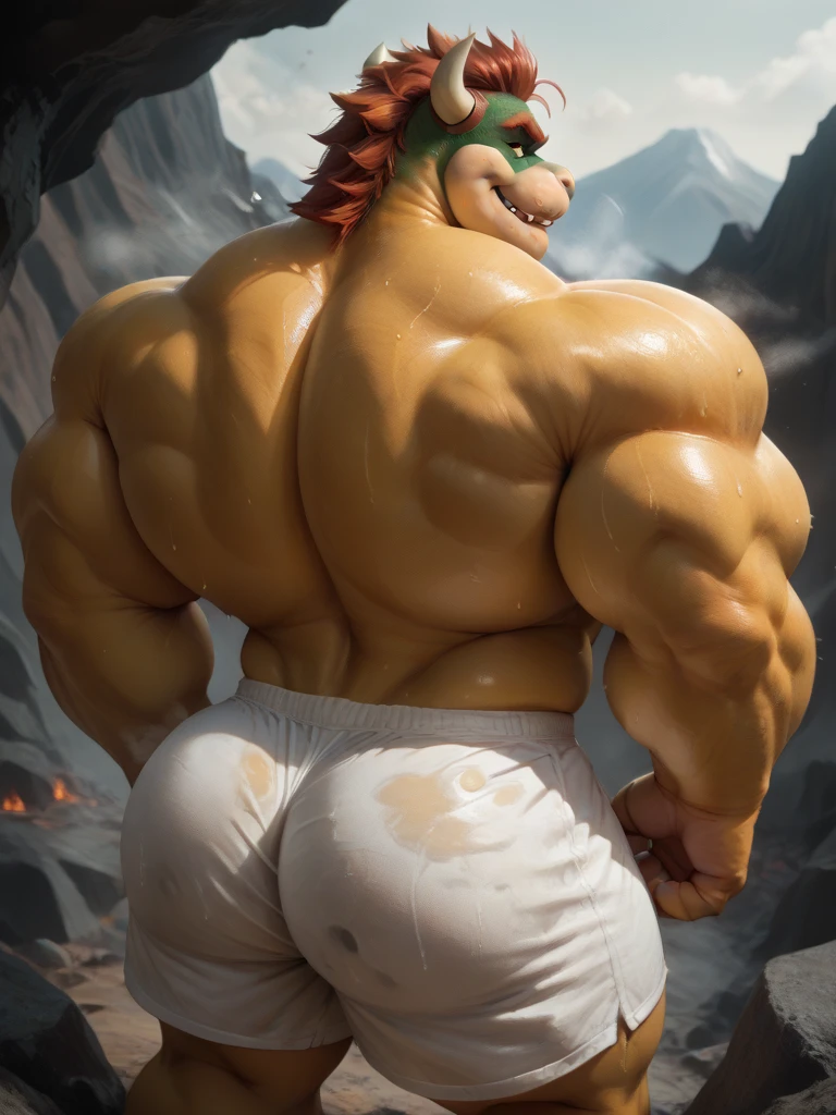((better quality)), ((masterpiece)), (Detailed), visage parfait, yeux parfait, detailed eyes), male, alone, (orc), (pov : vue sur l'anus, on location), allongé sur une serviette), ((anus), dilated anus, anus poilu, cum anus), four-legged, legs apart), ((plage), ocean, palmier), cum, relaxed position, wry smile, chubby, completely naked, ((penis), penis au repos, cum on penis, big penis, penis large, penis correct), ((testicules), testicle à fourrure, testicule correct), dad body, hairy chest, orc body, orc face, warcraft orc, expressive position, digital art, costaud, corps poilu, canine tooth,hd, dark shadows, wide dynamic range, hdr, low light:1.2, sunlight, par mystikfox61, par darkgem, par Glitter Trap Boy, par bebebebebe