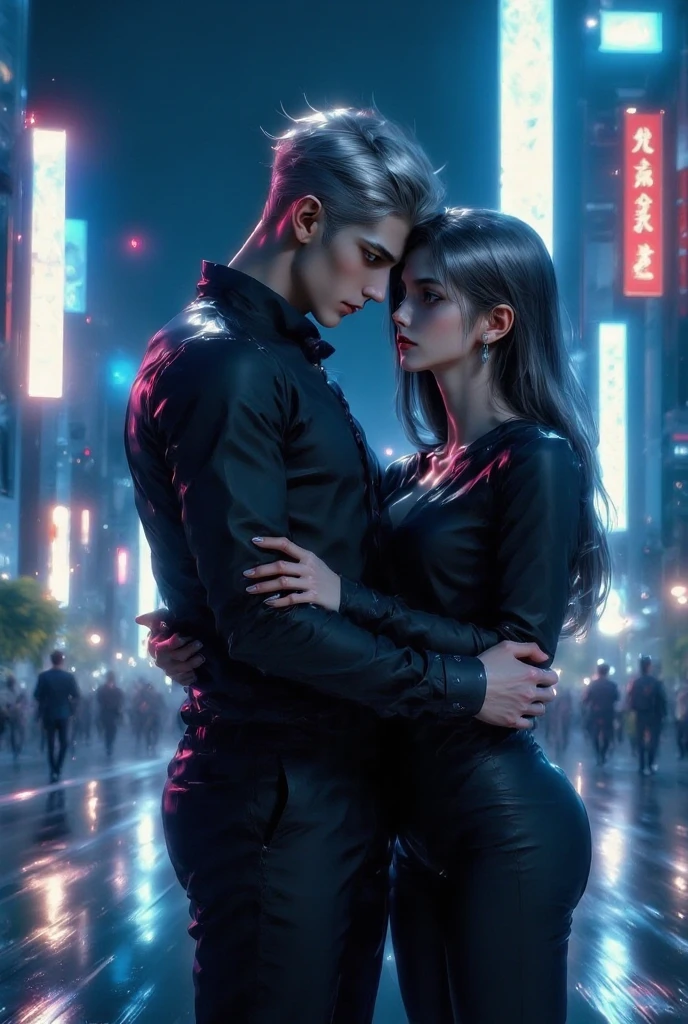 ariana grande cyper punk and fall in love