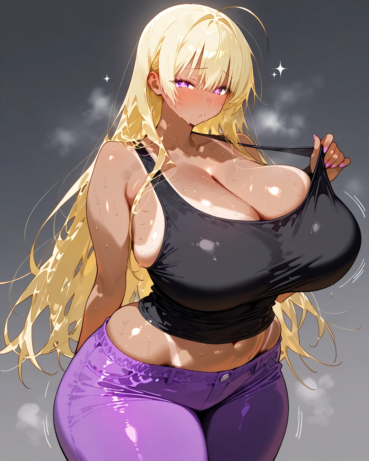 (beautiful detailed photo), (high quality image), (((confident woman))), (((gorgeous face))), (((full plump lips))), (((beautiful eyes))), long curly blonde hair, (((huge muscles))), (((big breast))), (((broad wide shoulders))), (((huge broad muscular shoulders))), (((thin skinny thighs))), (((tattoo on arm))), ((sexy sports bra)), ((sexy spandex shorts)), (choker), (((sexy pose)))