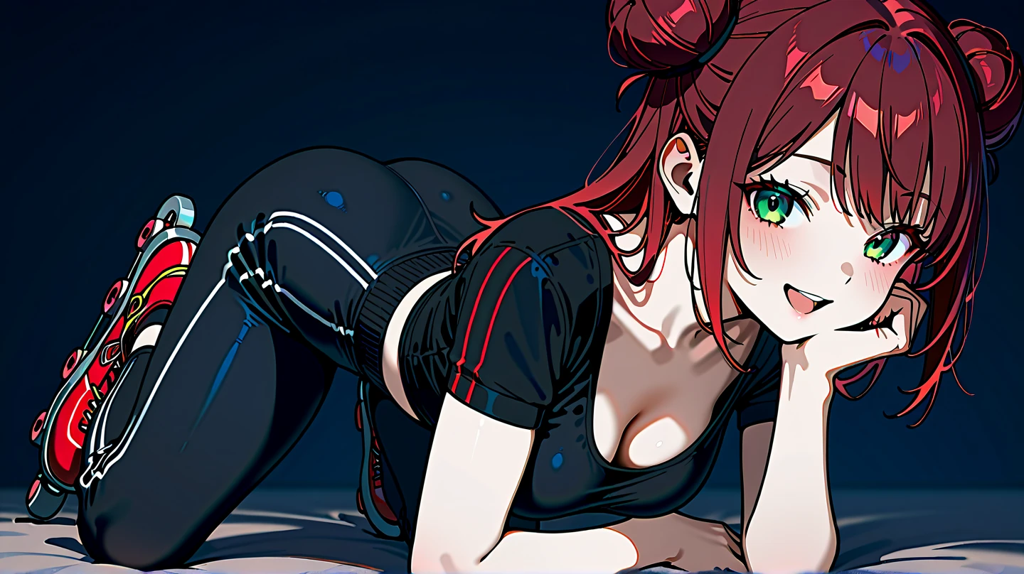check_9, check_8_VVерх, check_7_VVерх, check_6_VVерх, uncensored, нелепо длинные Vолосы, grey eyes, черные Vолосы, Очень длинные Vолосы, Vозбужденное лицо, blush, lips, naughty face, shiny skin, sweVing, steaming body, lush, volVVерхtuous, Brilliant eyes, heavy breVhing, (small breasts:1.3), shiver, 1 деVушка, Vелосипед_shorts, яVляется, One, кроссоVки, full_body, обуVь, socks, ПотягиVаться, gloves, сVерху Vниз_bottom-VVерх, Looking_V_viewer, Конский хVост, /\/\/\, дVижение_lines, Bent_over, white_shirt, shirt, разорVанный,