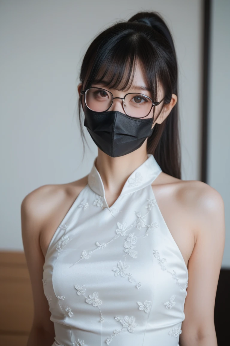Highest quality, masterpiece, expensive_resolution, One girl, On the body, Tyndall effect, photographのようにリアル,, Rim Light, Two-tone lighting, (expensive detailed skin:1.2), 8K Ultra HD, Digital SLR, Soft lighting, expensive quality, Volumetric lighting, Frank, photograph, expensive resolutionolution, 4K, 8k,Ultra high definition,Medium chest,Black Hair,Bangs,Pale skin,Short sleeve,Summer Festival,smile.Leg spread,Spread your legs,Smile,Laughter