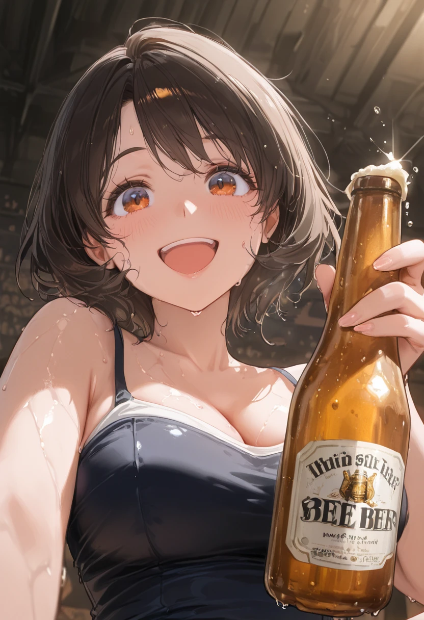 裸のayase haruka,Nude with cowboy belt and holster,Watch on wrist,Drunk,hiccups,White background,Above the knee shot,Ultra-high resolution,16K