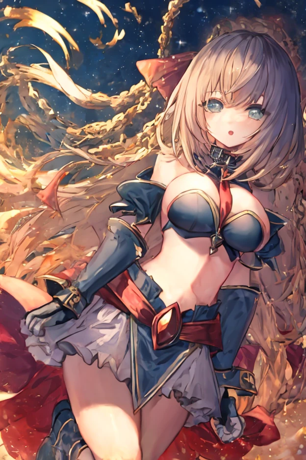 (((SFW、sound、Highest quality、first-clasasterpiece、Normal body、8K、Detailed face、Ultra-precision、Normal hand、Normal finger、5Finger、Highest)))、beautiful girl、Golden blonde;1.4、slender、low length、thin feet、Alisha、Princess、Valkyrie Profile、blush、Dungeons、Spread your legs、Torn clothes、Torn dress、Tattered jacket、Bilibili skirt、Skirt flipped up、Open clothes、I can see her cleavage、Pure white pants、I can see your pants、Open your mouth、Sticking out tongue、A face melting with pleasure、Drowning in pleasure、Shy appearance、Feeling embarrassed、tears、溢れるtears、Climax、Panting、White Breath、shortness of breath、Look Up、Looking up、Heart Eyes、His gaze is unsteady and his eyes are shaped like hearts、Infatuated、Hypnotic state、Brainwashed、Stop thinking、Losing the sparkle in your eyes、insane、Crazy Eyes、I'm trembling with pleasure、Tentacle Monster、Being attacked by tentacles、Princess restrained by tentacles、She is leaning forward with her arms outstretched, her arms restrained by tentacles.、Tentacles extending to the crotch、Tentacles tangled in the chest、Tentacles binding the whole body、Suspended by tentacles