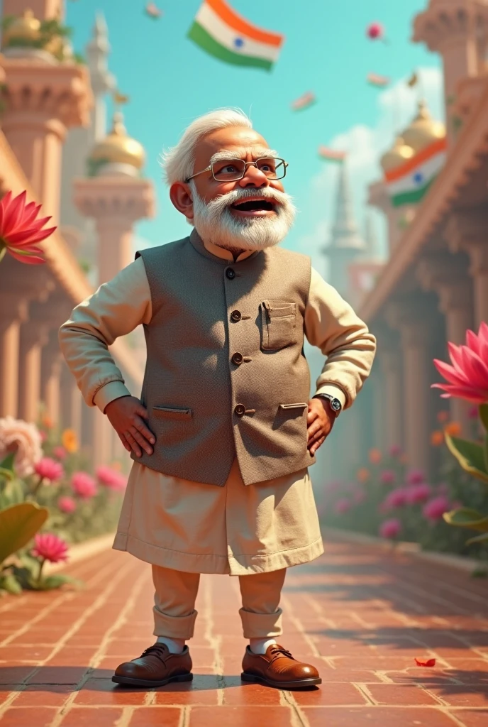 breathtaking, cans, geometric patterns, dynamic pose, Eclectic, colorful, sunglasses and outfit, full body portrait, portrait,close up of a hefty (Narendra Modi:1.1) , very Expressive, Baker, Yoga pose, White hair styled as Sideswept bangs, Lustful, Hippiepunk, Provia, <lora:Pavel_Sokov:0.8> painting, pavel, sokov