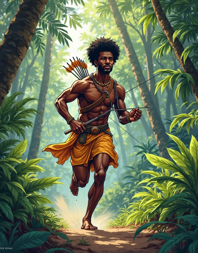 arafed man in a green bikini holding a bow and arrow, picture of an adult male warrior, male warrior, amazon warrior, man holding spear, warrior body, heroic masculine pose, martial artist dryad, greek amazon warrior, african mythology, snoop dogg as a barbarian, yasuke 5 0 0 px models, character posing for concept art, warrior man, savage warrior