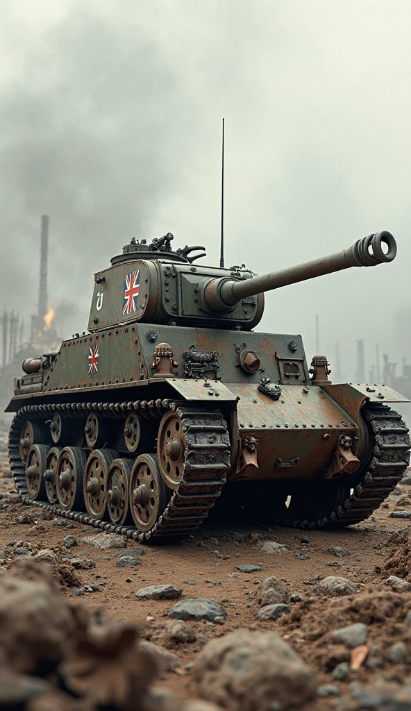 Armored Tank, Rusty broken tank overgrown with wines and moss on a huge sunny flowery field, gorgeous blue sky with clouds and sunbeams, Epic cinematic brilliant stunning intricate meticulously detailed dramatic atmospheric maximalist digital matte painting, masterpiece, best quality, very aesthetic, absurdres