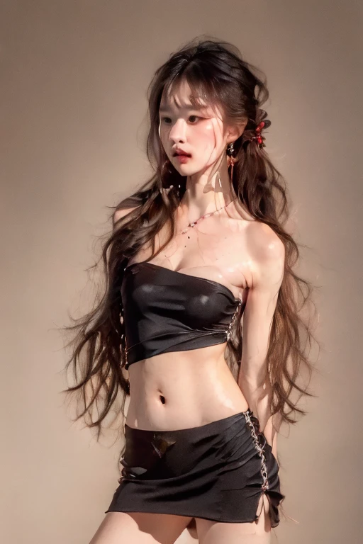 Attached by black tentacles