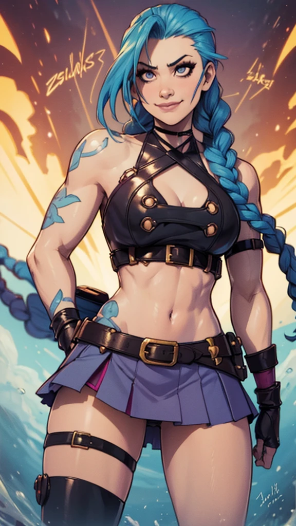 War goddess with abs gets caught and punched in the belly,Tethered by chains,moan in pain