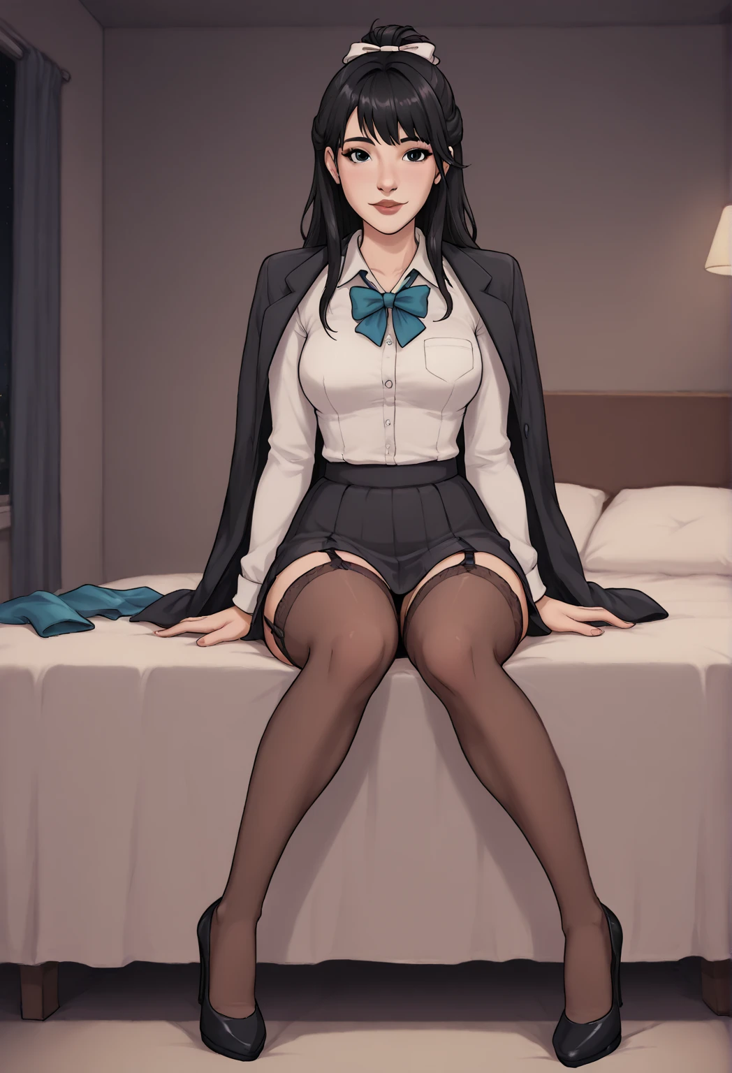 (masutepiece, Digital Art, Digital Illustration, 4K, 8K, Ultra-detailed, beautiful image, Sharp Image, Photorealistic, Raw photo, Perfect face, Perfect lines, Perfect eyes, Soft lighting) 1 woman, (Long Black Hair,straight haired,Bullish gaze,Beautie,Woman in suit、Solid makeup,23 y-o woman,small tits:1.3),Secretary, Two handsome men in suits, (ember,Men in suits,well-muscled,Firm shoulder width,Adult male,Boyish hairstyle,English gentlemanly style,Man in his 30s with a cool expression,28-year-old man with bright smile:1.2),living room full of light、sofas、relaxing sofa、the kiss、kiss、a couple、couple kissing、Romance、ssex、have sex、Wet pubic area、insert 、Rape、Overflowing、Full body painting,(One Girl And One Man,Having sex:1.5),(ember,Adult male,Rubbing the girl's boobs:1.2),Cheek dyeing、gasping face、embarrassed、boredom、begging、Unhappy、Greedy expression,Wet pubic area、 xen、Open your crotch wide、Cowgirl、Fluttering chest、Wet shirt、Sheer black lace underwear、Underwear to take off、love hotel、rotor