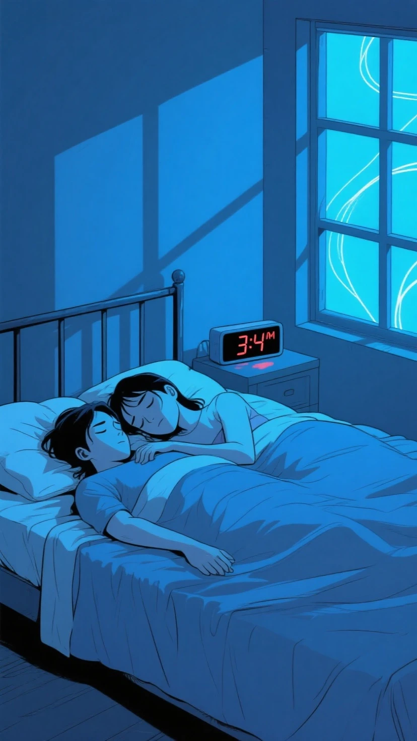 romantic couple hug on a couch, man with beard