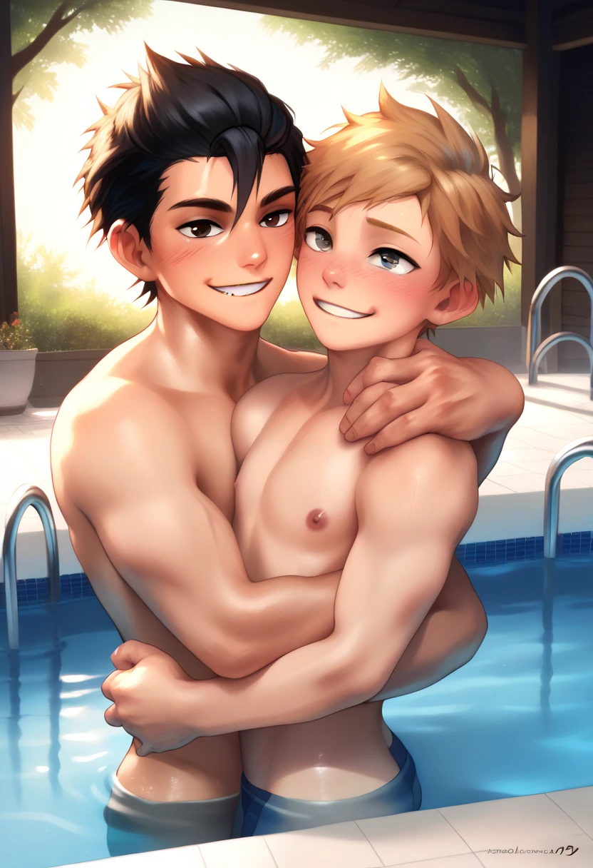 Boy, , 19 years old, With perfect, round shiny buttocks BODY,Front light, wet thong, Two boys in love,swimmingpool,Raised sexy Only guys, s, young men, men