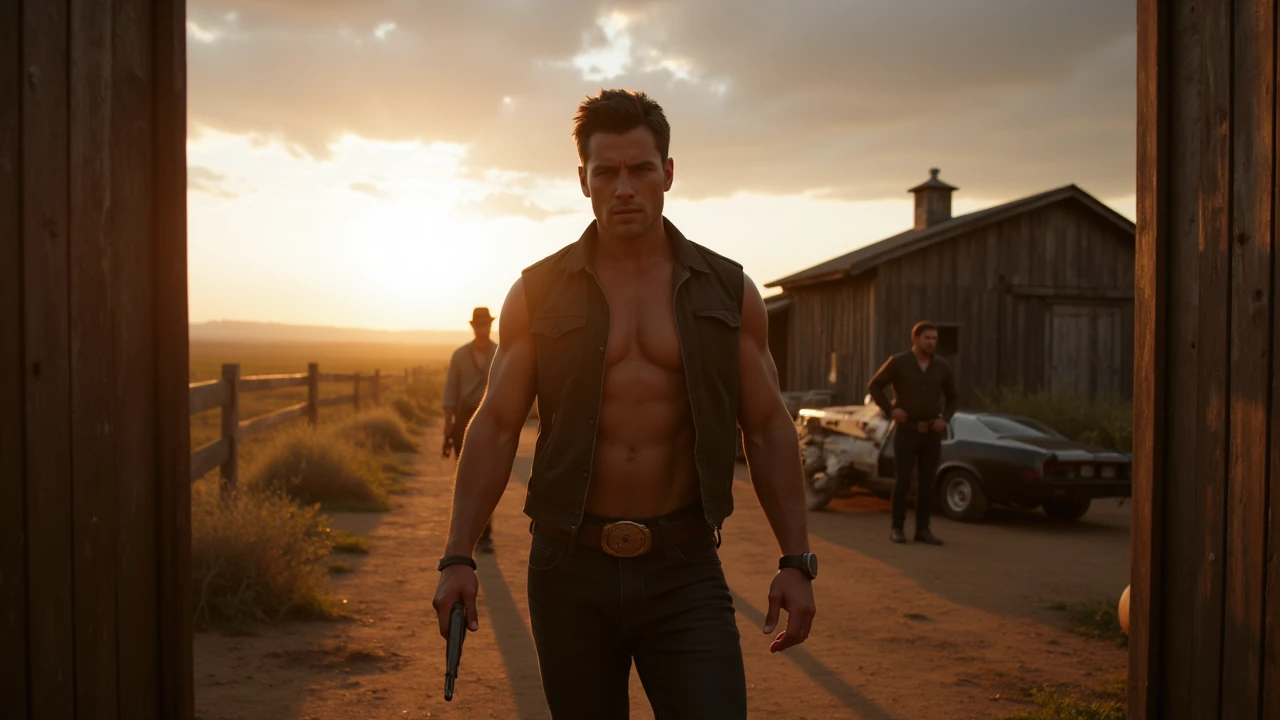 paul rudd, jockstrap, wearing a crop-top male nude with a cowboy hat, naked, full body, a crop top, HD 8k high quality, gay, cropped t-shirt
