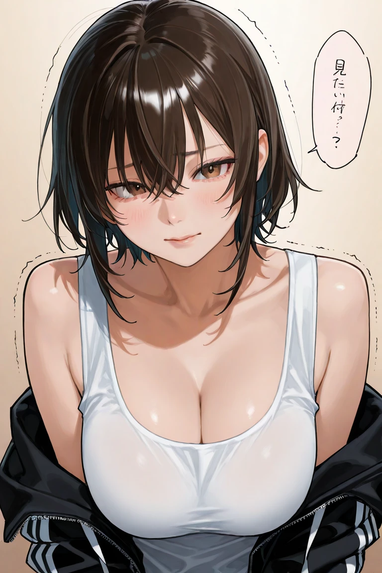 (masterpiece), (best quality), (ultra-detailed), very aesthetic, illustration, perfect composition, intricate details, absurdres, detailed face, (intricate),1girl, (kirigaya suguha, sword art online, green eyes, black hair, medium breasts), (realistic face:0.5), (narrowed eyes, glowing eyes:1.3), bandeau,perfect face, 4k, extremely detailed anime illustration,, enhanced details,cowboy shot,perfect anatomy,smooth skin, (gray background), cristal clear eyes, beautiful face,(anime style:1.5), (highres),