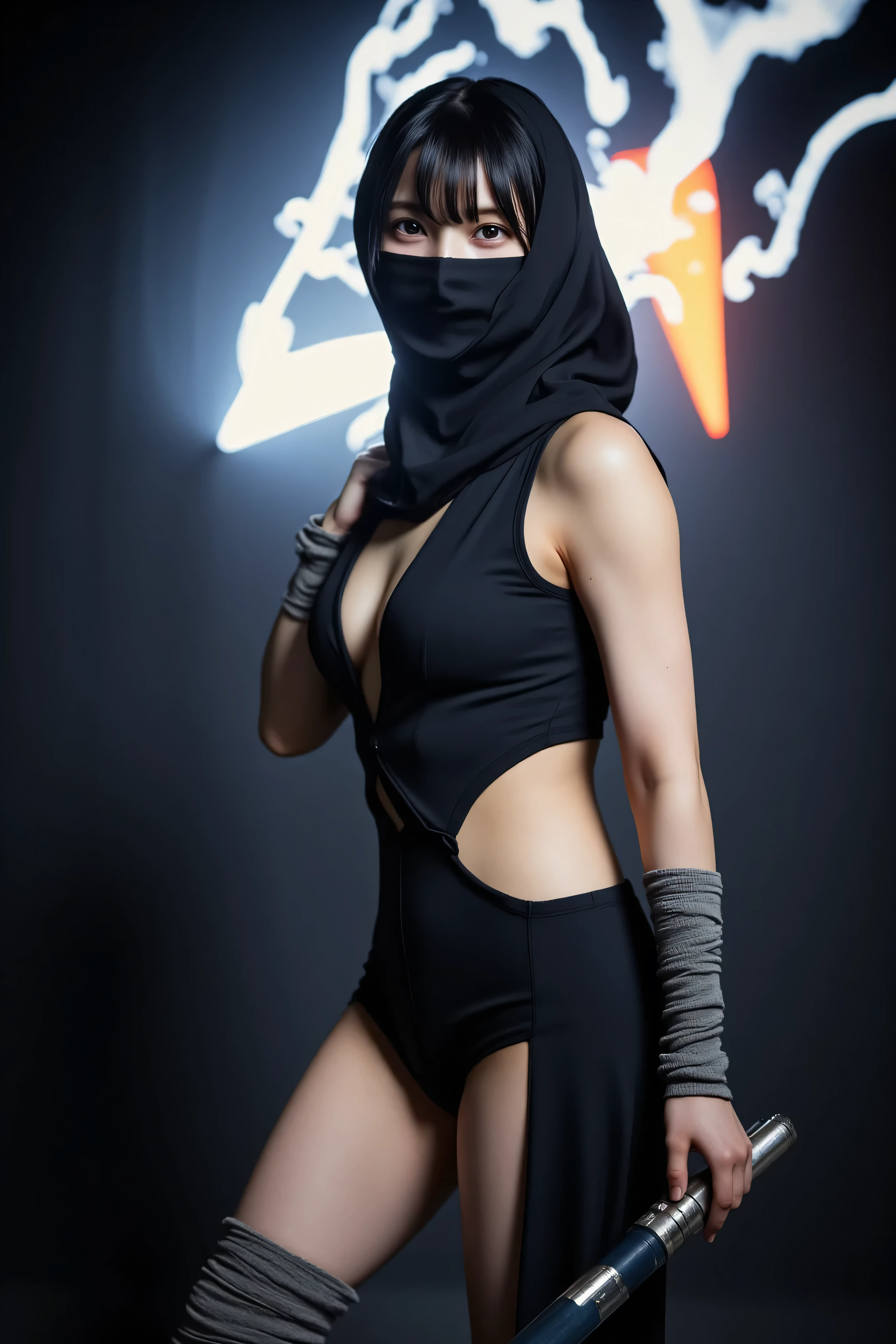 hijab girl, beautiful, tifa lockhart, final fantasy 7, UHD, masterpiece, anatomically correct, textured skin, super detail, high details, high quality, best quality, highres, HD, 16k