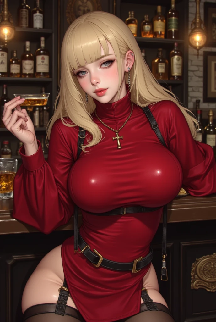 sc1, couch, scenery, table, indoors, night sky, low_light, depth of field, from from side, sitting,, ultra detailed, masterpiece, best quality, aesthetic, detailed,, solo,
1girl, (hostess:1.5, Velvet celeb split dress)
(((Golden lighting、Big Breasts))), (An ecstatic and seductive face:1.3)