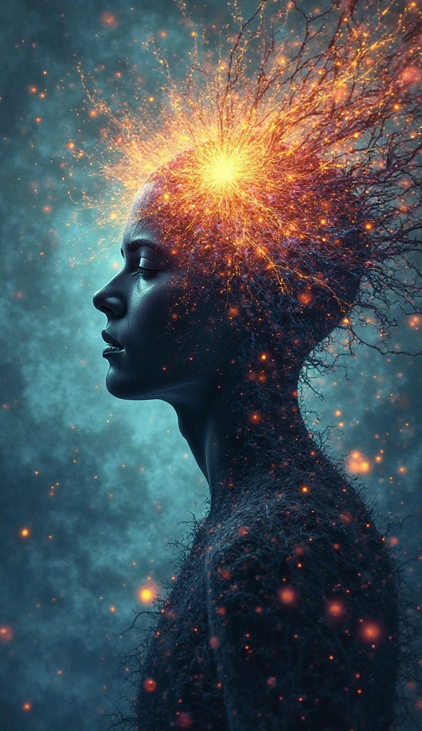Make me an image of a mind map as realistic as you can, surpass the level of realism to an incomprehensible level about what is and is not real. , the topic and about adverbial subordinate clauses.