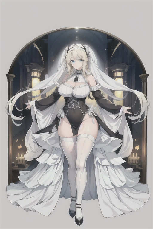 Emphasized woman, long brand hair, delicate eyes, clergyman, stand glass, white steam filled with white steam, bending forward, veil, cross, geometric mesh pattern, semi-transparent underwear, church, one woman, standing figure, black sister veil, black tights, black bunny ears, plump sister, sorrowful face Plump thick thighs Deep slit Straight long hair Stented glass cross Mysterious eros Invisibility Steamy steam Smell of sweat Good smell Whip thighs Whipped breasts Whipped butt Whip armpits Puffy areola Whip Whip Bunny girl Bodycon Mesh pattern Church Translucent Geometric mesh pattern
